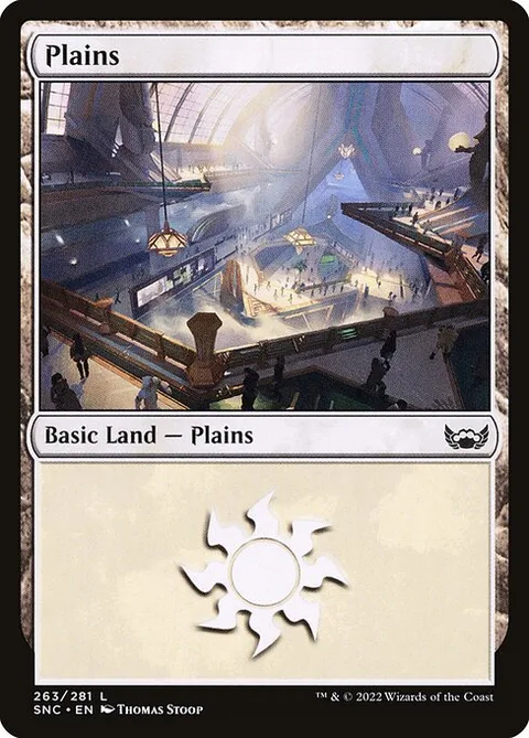 Plains, card 263 from Streets of New Capenna