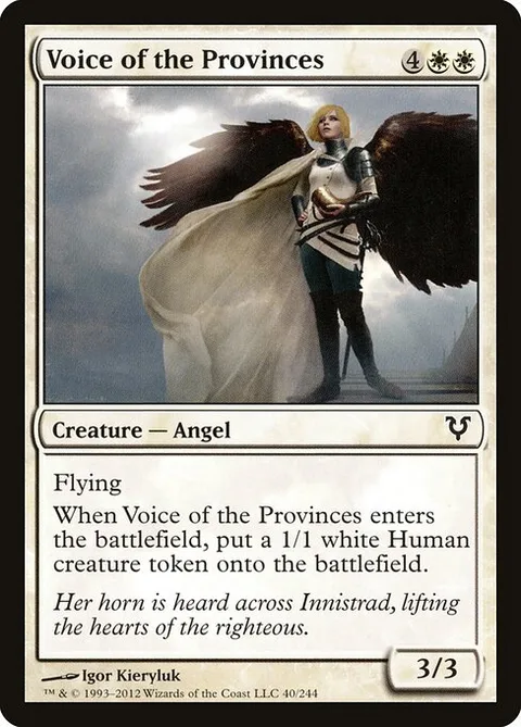 Voice of the Provinces, carte 40 de Avacyn Restored