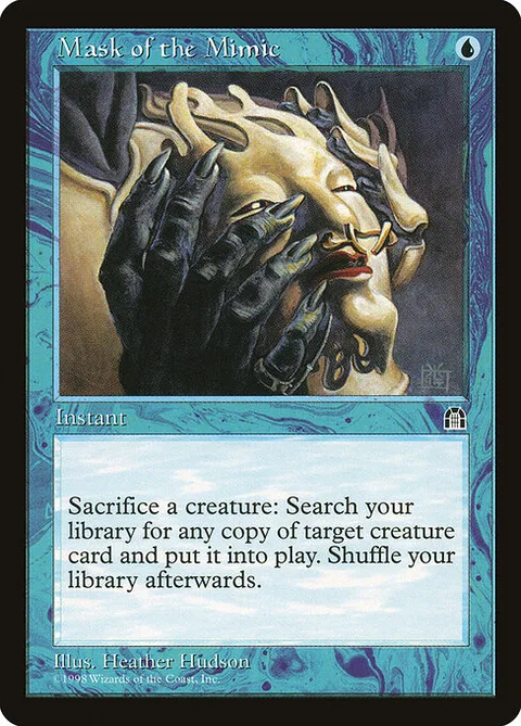 Mask of the Mimic, card 37 from Stronghold