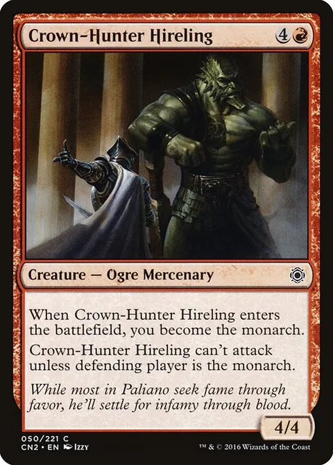 Crown-Hunter Hireling, card 50 from Conspiracy: Take the Crown
