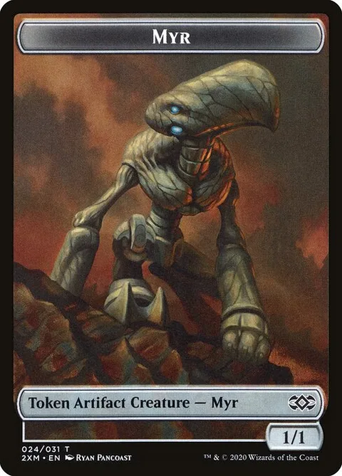 Myr, card 24 from Double Masters Tokens