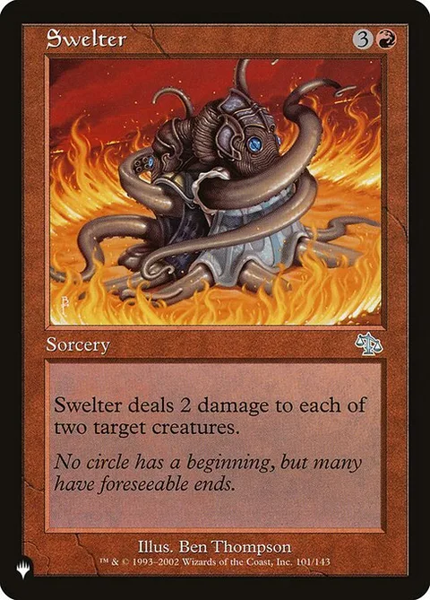 Swelter, carte JUD-101 de The List
