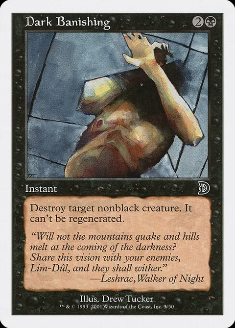 Dark Banishing, carte 3 de Deckmasters