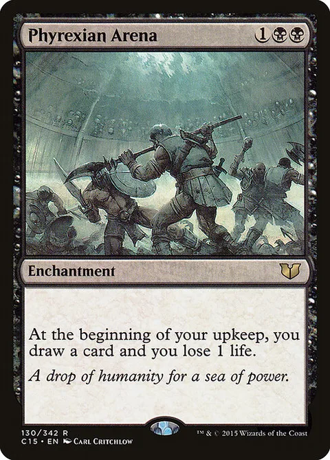 Phyrexian Arena, carte 130 de Commander 2015