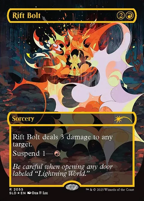 Rift Bolt, carte 2055 de Secret Lair Drop