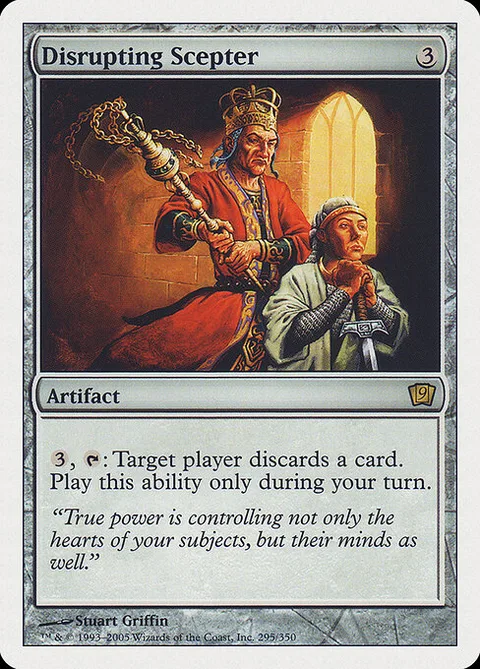 Disrupting Scepter, carte 295 de Ninth Edition
