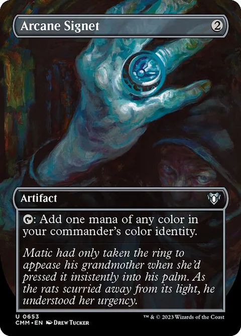 Arcane Signet, carte 653 de Commander Masters