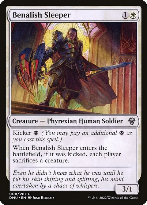 Benalish Sleeper, carte 8 de Dominaria United