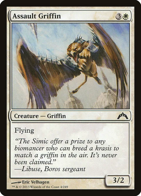 Assault Griffin, card 4 from Gatecrash