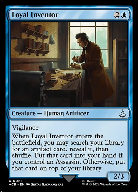 Loyal Inventor, carte 21 de Assassin's Creed
