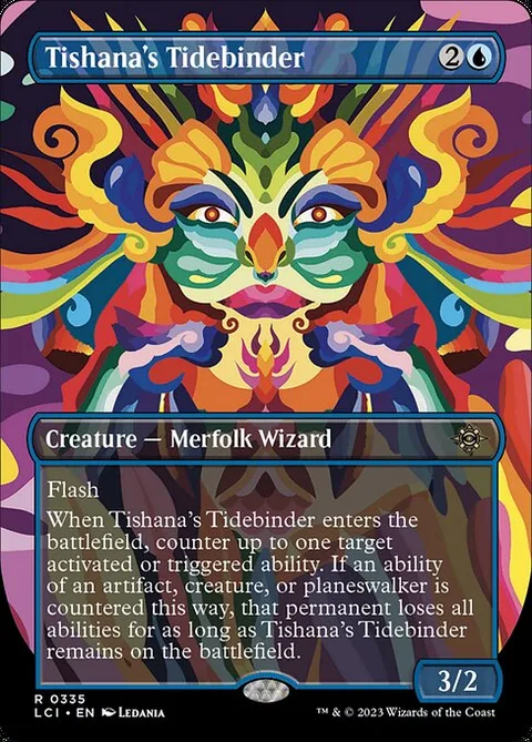 Tishana's Tidebinder, card 335 from The Lost Caverns of Ixalan