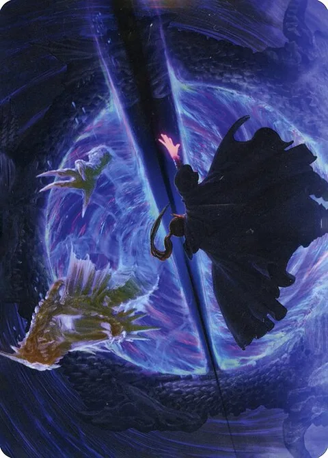 Bar the Gate // Bar the Gate, card 45 from Adventures in the Forgotten Realms Art Series