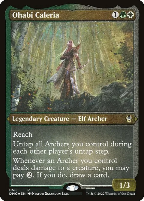Ohabi Caleria, card 58 from Dominaria United Commander