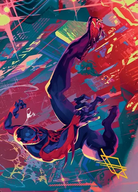 Spider-Man 2099 // Spider-Man 2099, card 30 from Marvel's Spider-Man Art Series