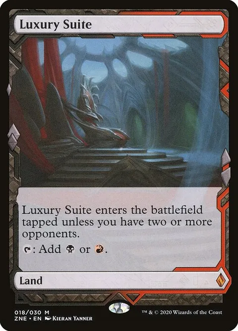 Luxury Suite, card 18 from Zendikar Rising Expeditions