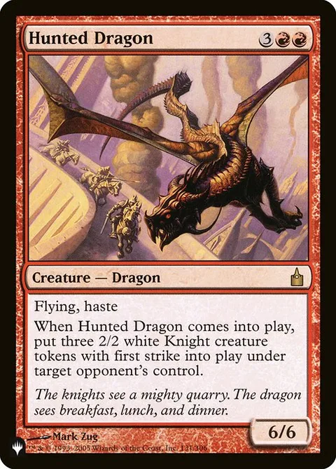 Hunted Dragon, carte RAV-131 de The List