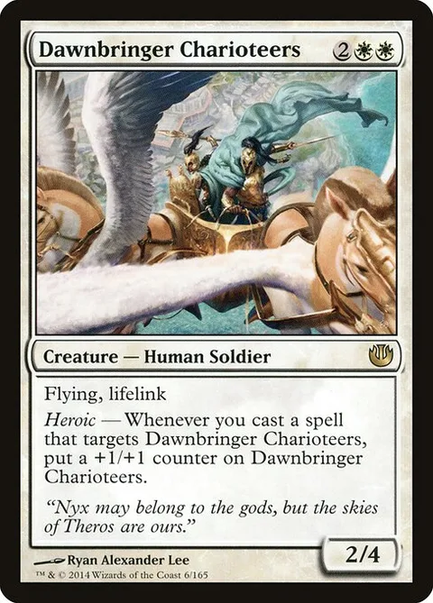 Dawnbringer Charioteers, card 6 from Journey into Nyx