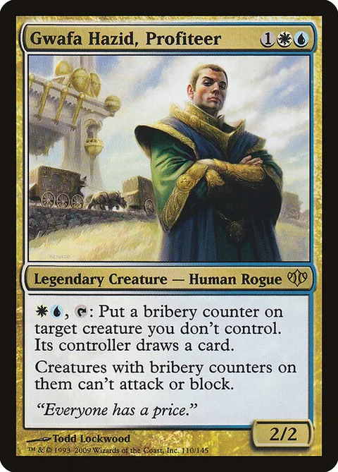 Gwafa Hazid, Profiteer, card 110 from Conflux