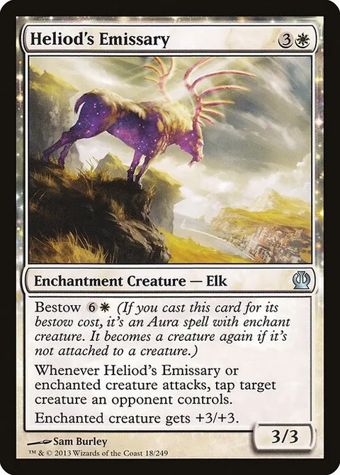 Heliod's Emissary, carte 18 de Theros