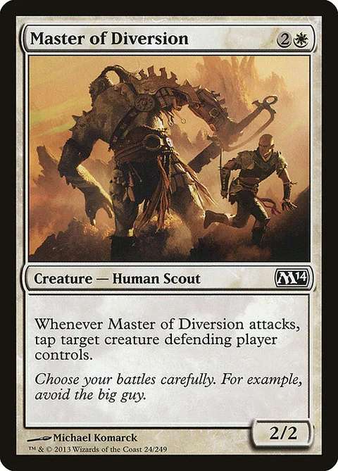 Master of Diversion, card 24 from Magic 2014