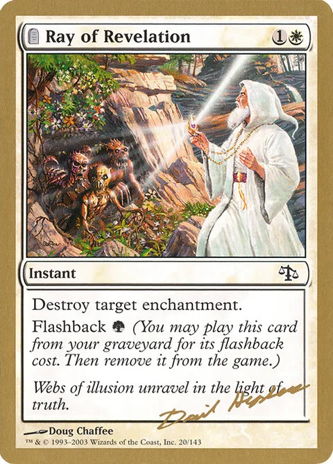 Ray of Revelation, carte dh20 de World Championship Decks 2003