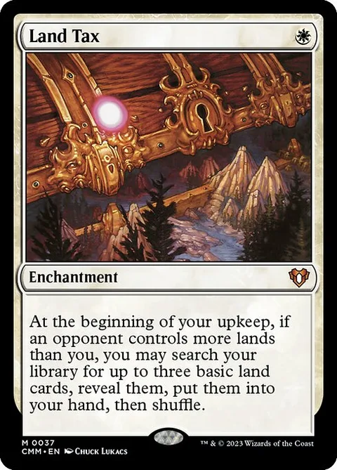 Land Tax, carte 37 de Commander Masters