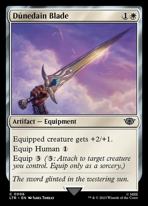 Dúnedain Blade, card 6 from The Lord of the Rings: Tales of Middle-earth
