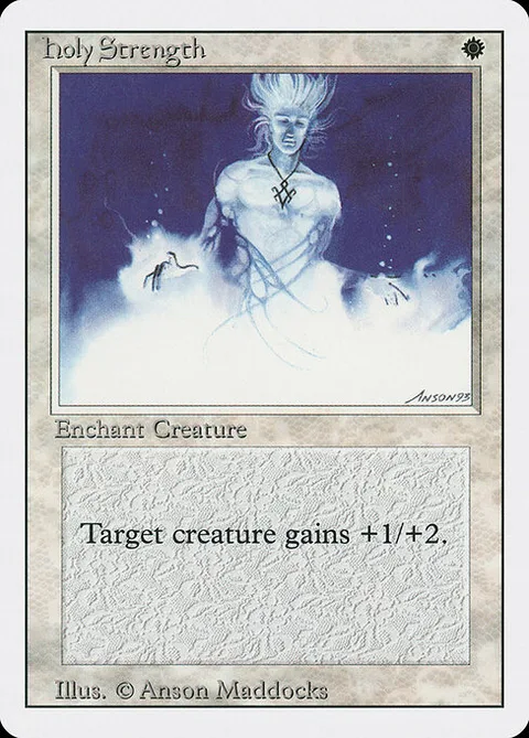 Holy Strength, card 24 from Revised Edition