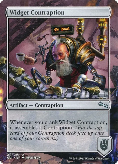 Widget Contraption, carte 211 de Unstable