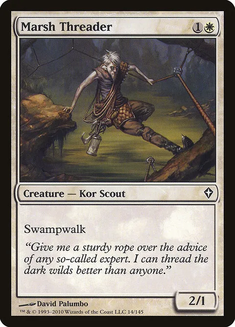 Marsh Threader, card 14 from Worldwake