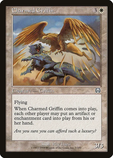 Charmed Griffin, carte 7 de Mercadian Masques