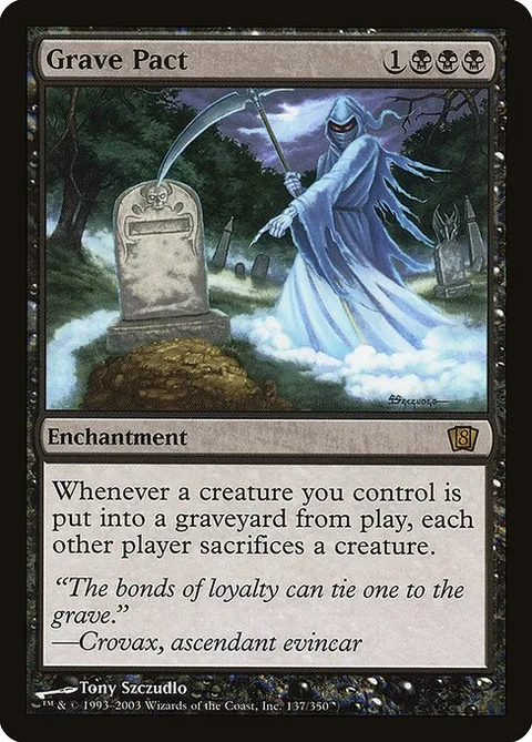 Grave Pact, carte 137★ de Eighth Edition