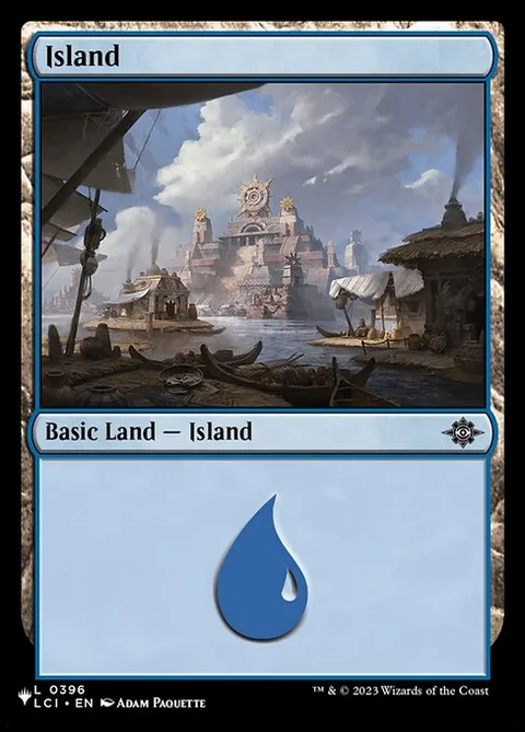 Island, card LCI-396 from The List