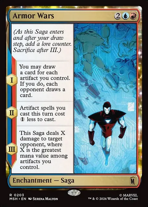 Armor Wars, carte 203 de Marvel Super Heroes