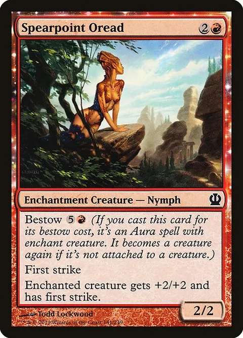 Spearpoint Oread, card 141 from Theros