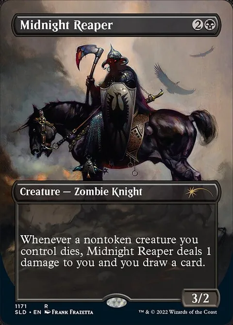 Midnight Reaper, card 1171 from Secret Lair Drop