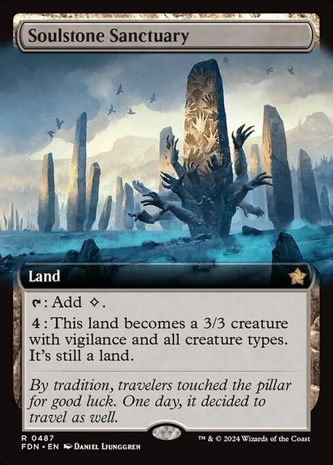 Soulstone Sanctuary, carte 487 de Foundations