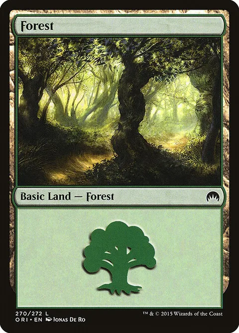 Forest, carte 270 de Magic Origins