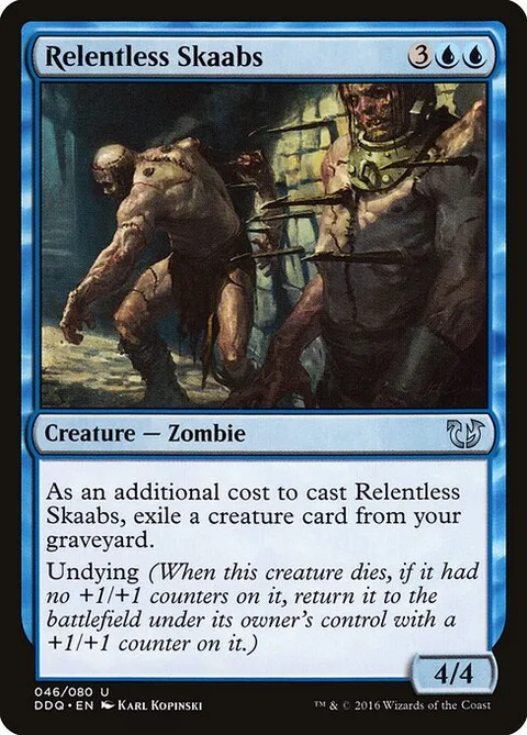Relentless Skaabs, carte 46 de Duel Decks: Blessed vs. Cursed