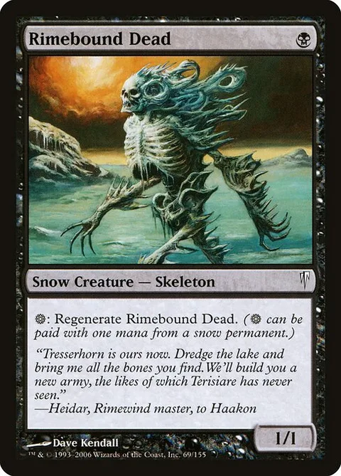 Rimebound Dead, carte 69 de Coldsnap