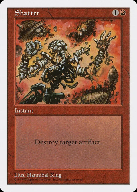 Shatter, carte 265 de Fifth Edition