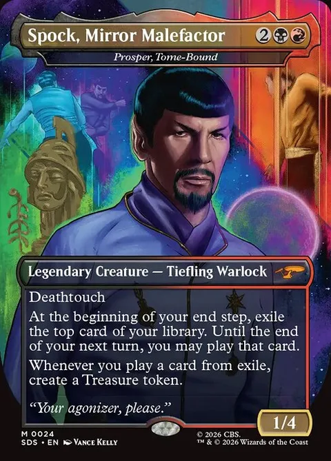 Prosper, Tome-Bound, carte 24 de Stardates