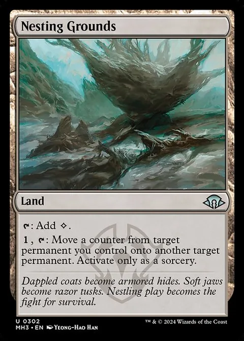 Nesting Grounds, card 302 from Modern Horizons 3