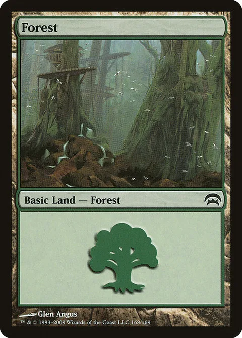 Forest, carte 168 de Planechase