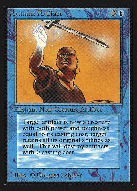 Animate Artifact, card 49 from Intl. Collectors' Edition