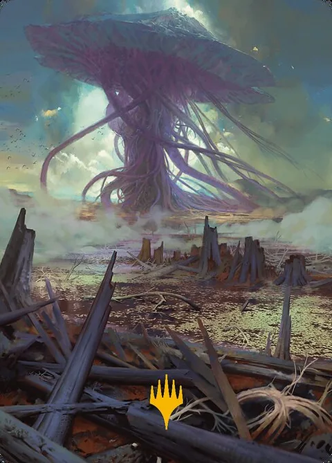 Swamp // Swamp, card 24 from Modern Horizons 3 Art Series