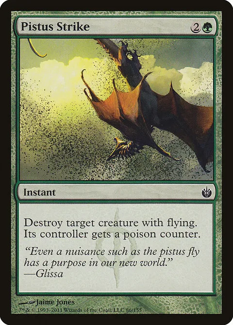 Pistus Strike, carte 86 de Mirrodin Besieged