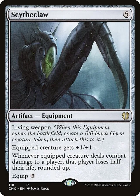 Scytheclaw, carte 118 de Zendikar Rising Commander