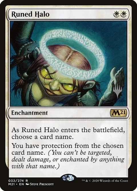 Runed Halo, carte 32p de Core Set 2021 Promos