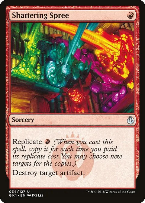 Shattering Spree, carte 34 de GRN Guild Kit